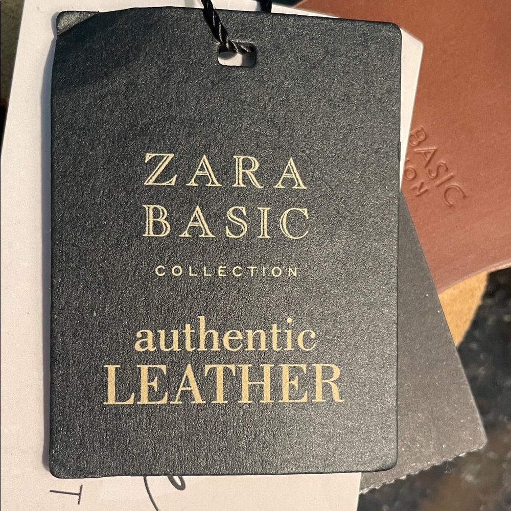 ZARA BASIC COLLECTION Tan Suede Flat Sandals Size 37/6.5 💥🆕💥 - Picture 8 of 10